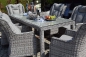 Esstischgruppe.Polyrattan Gartentisch Sitzgruppe WT-4022.C50