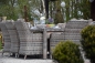 Esstischgruppe.Polyrattan Gartentisch Sitzgruppe WT-4022.C58  230cm Tisch