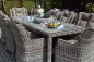 Esstischgruppe.Polyrattan Gartentisch Sitzgruppe WT-4022.C58  230cm Tisch