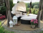 Rattan Sonneninsel Polyrattan Gartenliege