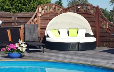 WT-6003 Flachrattan schwarz