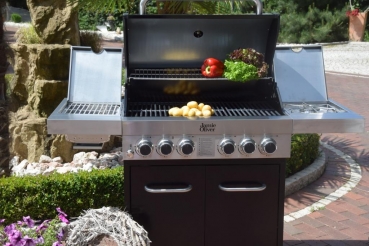 BBQ Gasgrill mit LED Beleuchtung