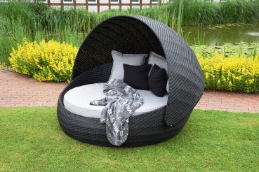 WT-6001 Flachrattan schwarz