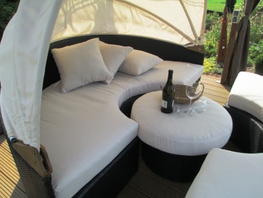 WT-6003 Flachrattan schwarz